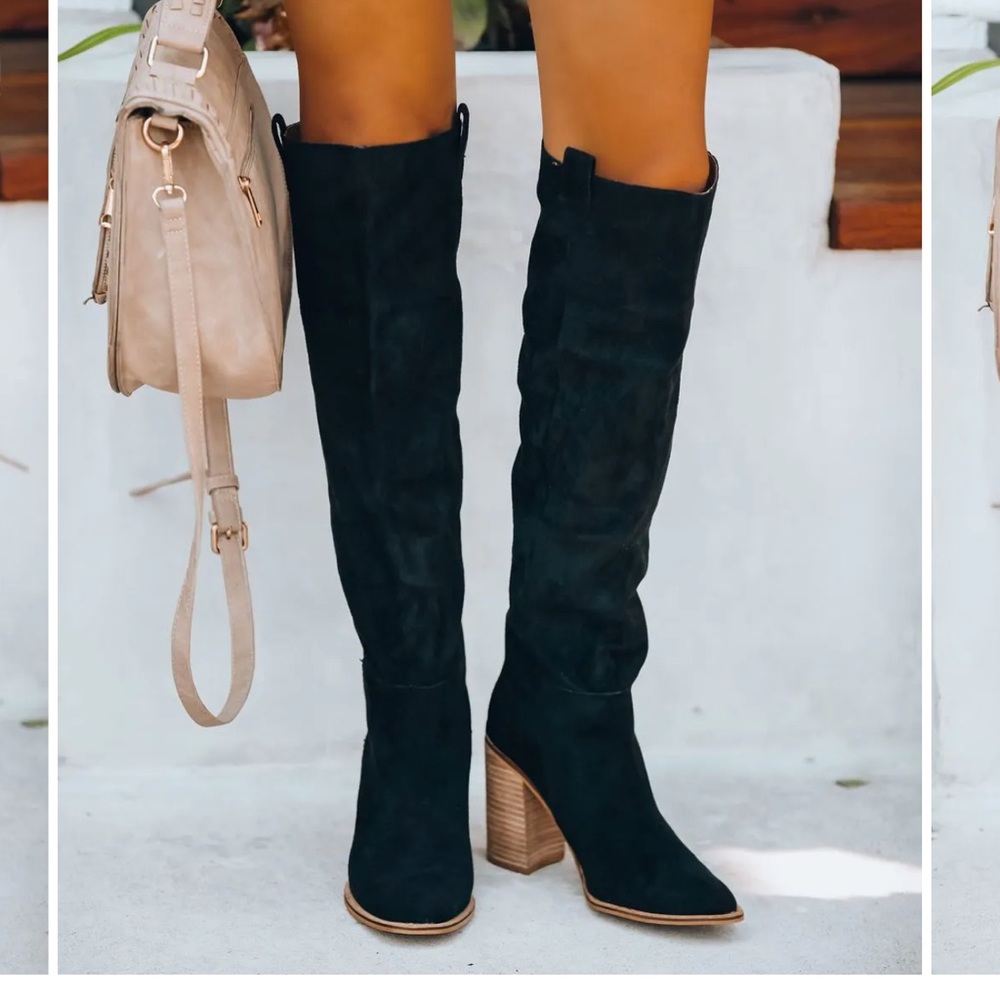 Vici Collection Saint Boots- Black- Size 9